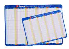 Sasco Repositionable Planners 12 Month 420 x 594mm