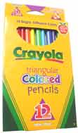 Crayola Triangular Coloured Pencils Pack of 12