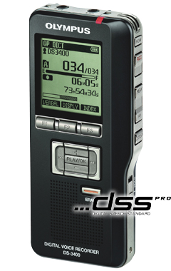 Olympus DS-3400 DVR Dictaphone